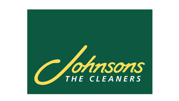 gif of lohnsons cleaners logo revealing words 'grow' in a green bouyont font blooming as a bean shoot grows on a grassy meddow and butterlfies waft over the bubbles of light